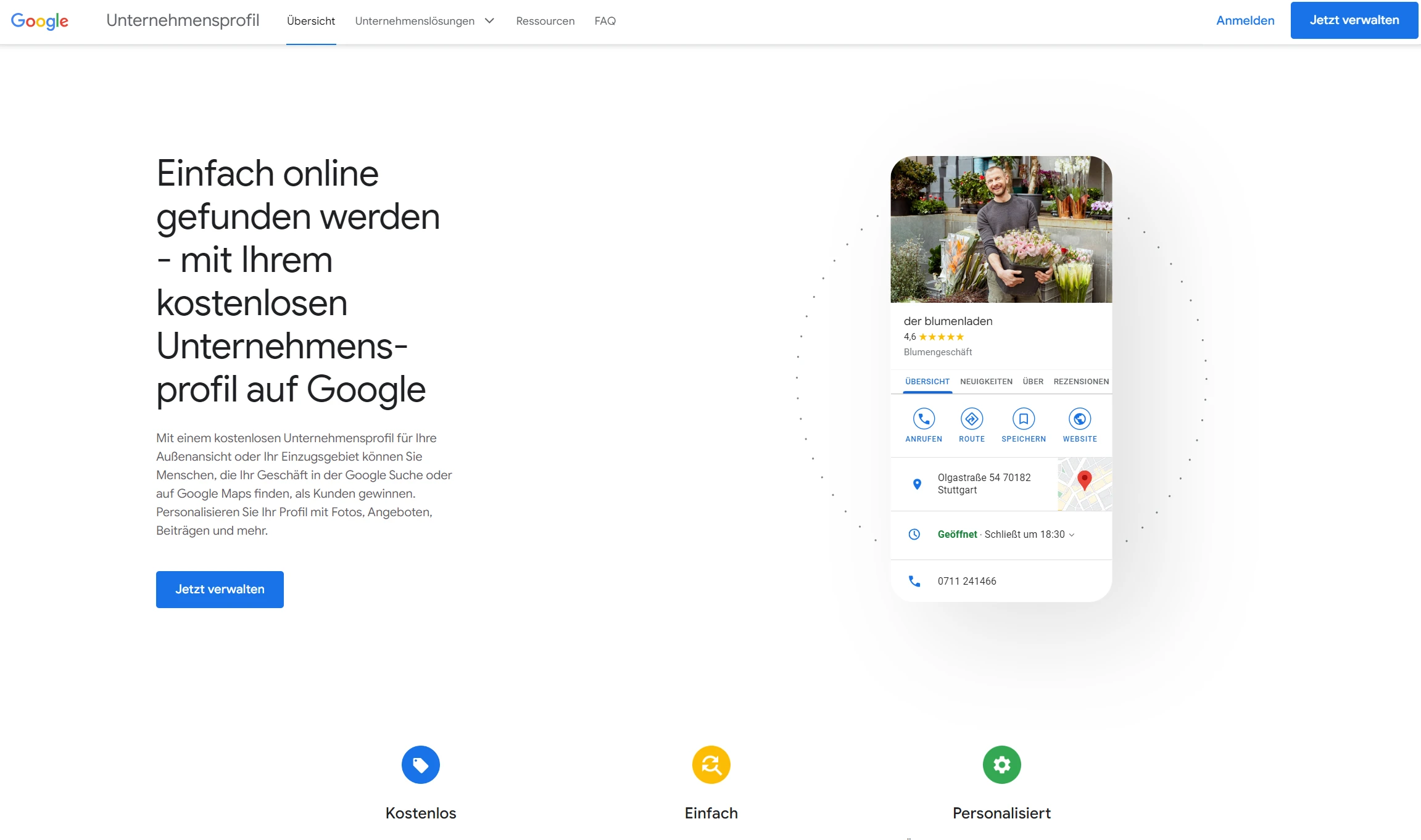 Google My Business einrichten
