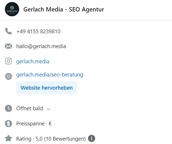Backlink von Facebook.com