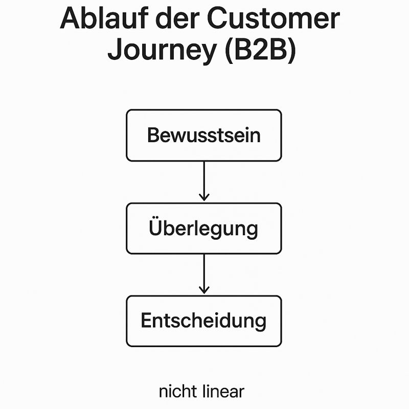 Content entlang der Customer Journey