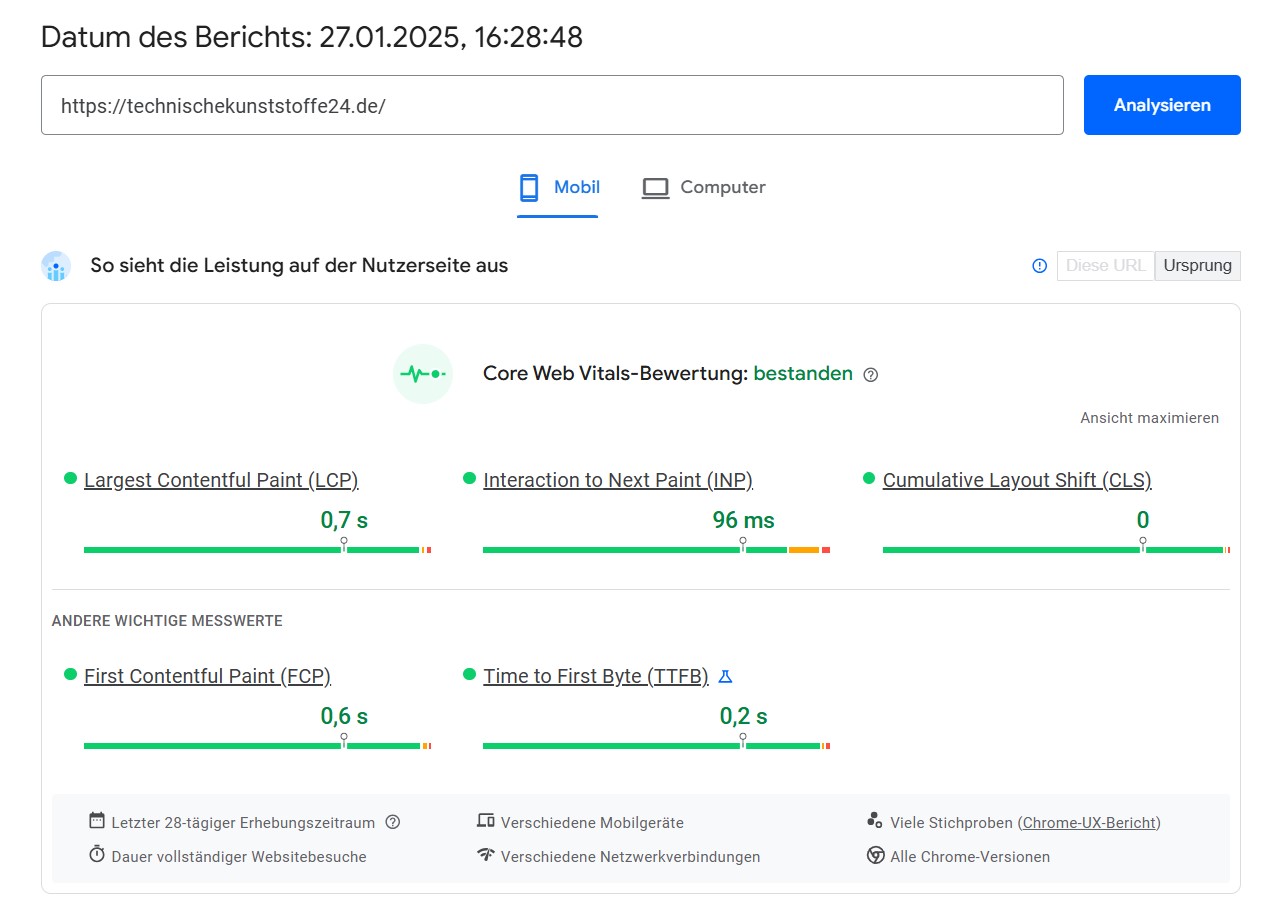 Pagespeed Ladezeiten optimieren