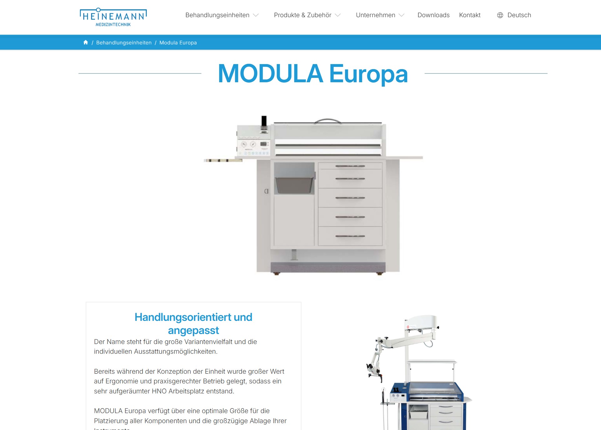 SEO für das Medizintechnik-Unternehmen Heinemann