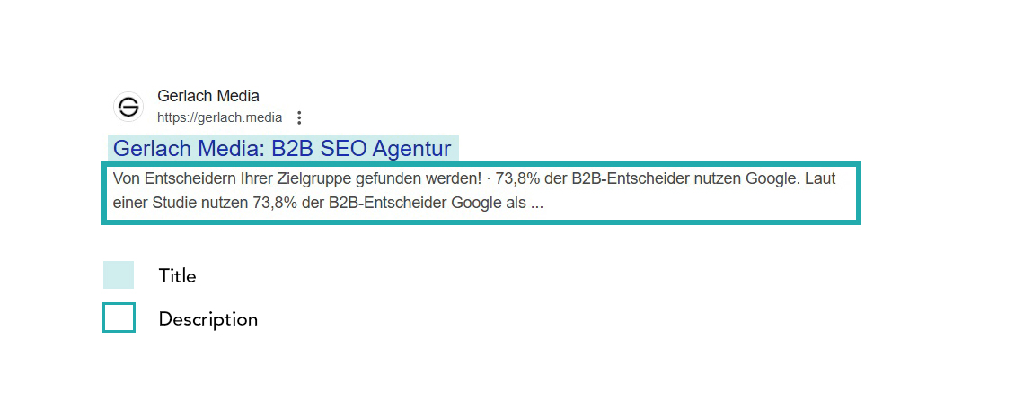 SERP Snippet - der Auszug auf der Google Ergebnis-Seite